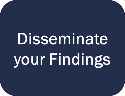 Disseminate your Findings